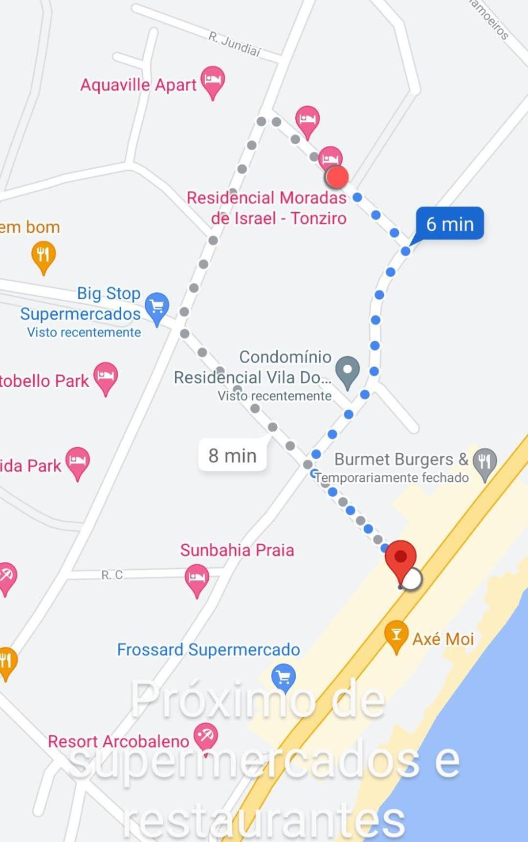 Casa Praia De Taperapuan Em Porto Porto Seguro Exteriér fotografie